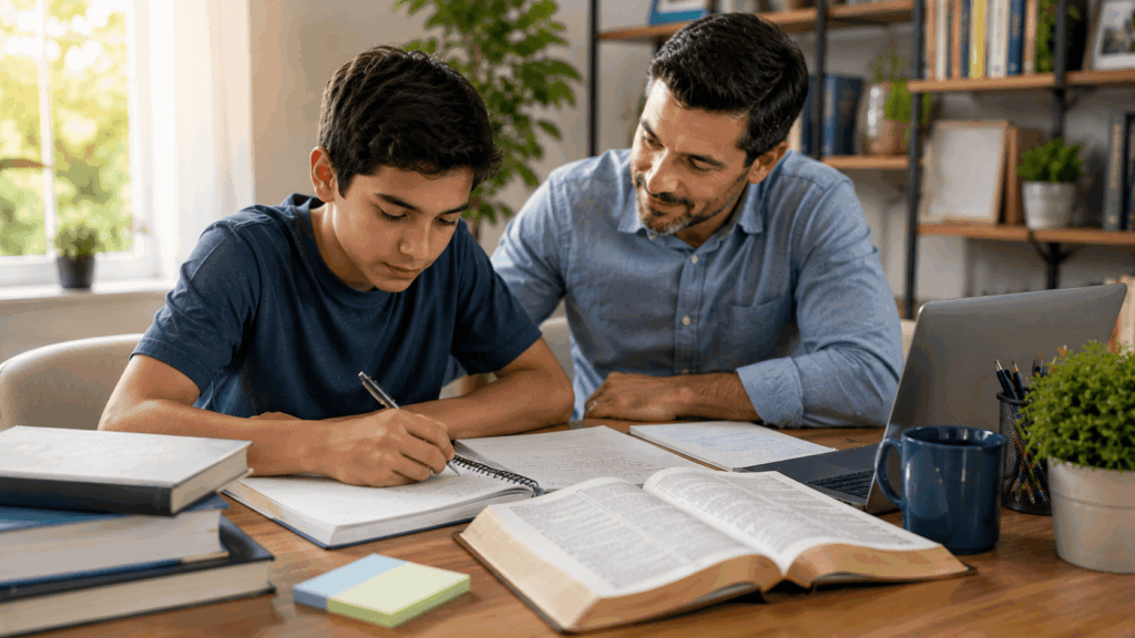 Como os princípios bíblicos influenciam o desempenho escolar?